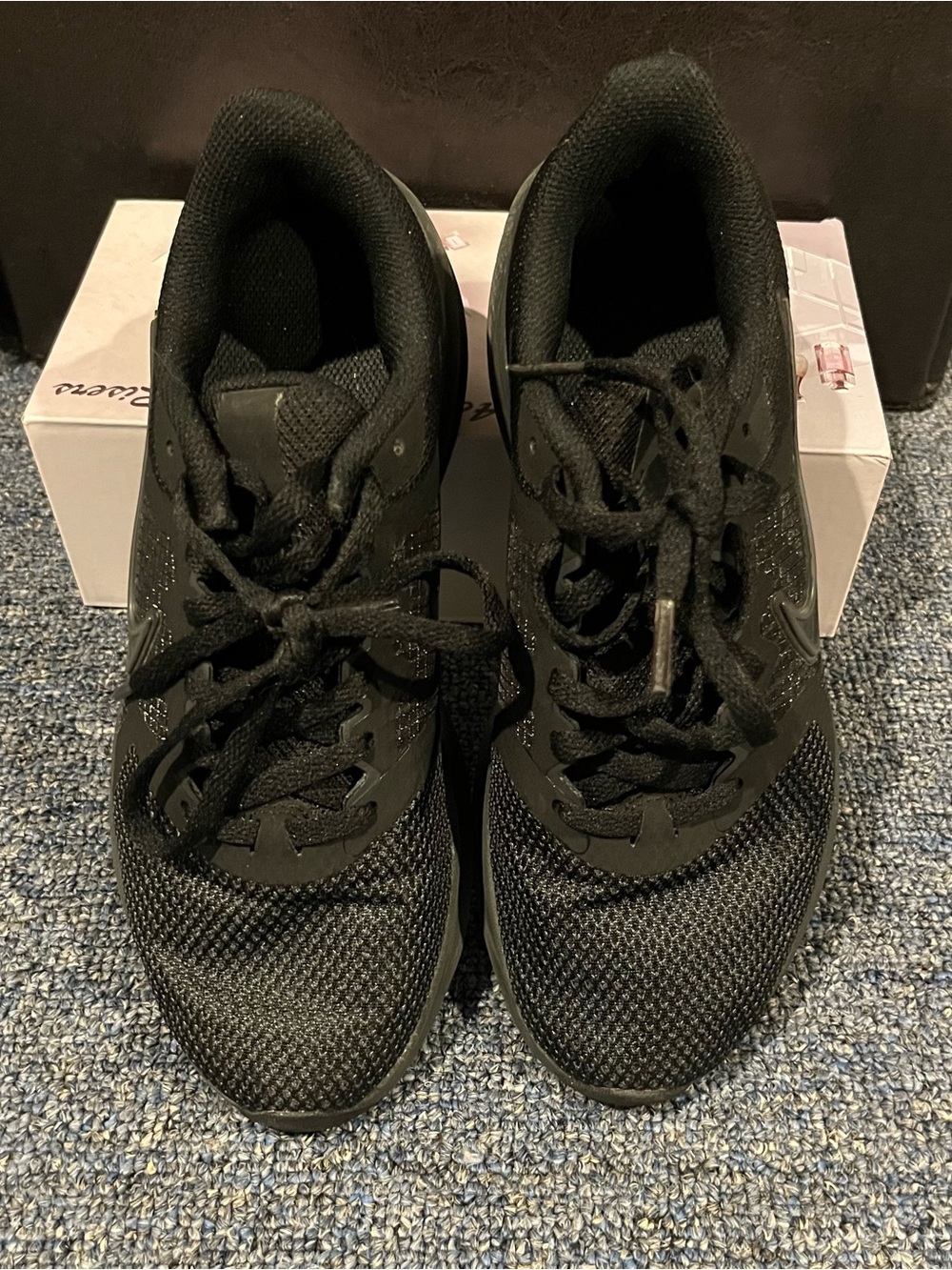 Nike Women's Black Mesh Running Sneakers